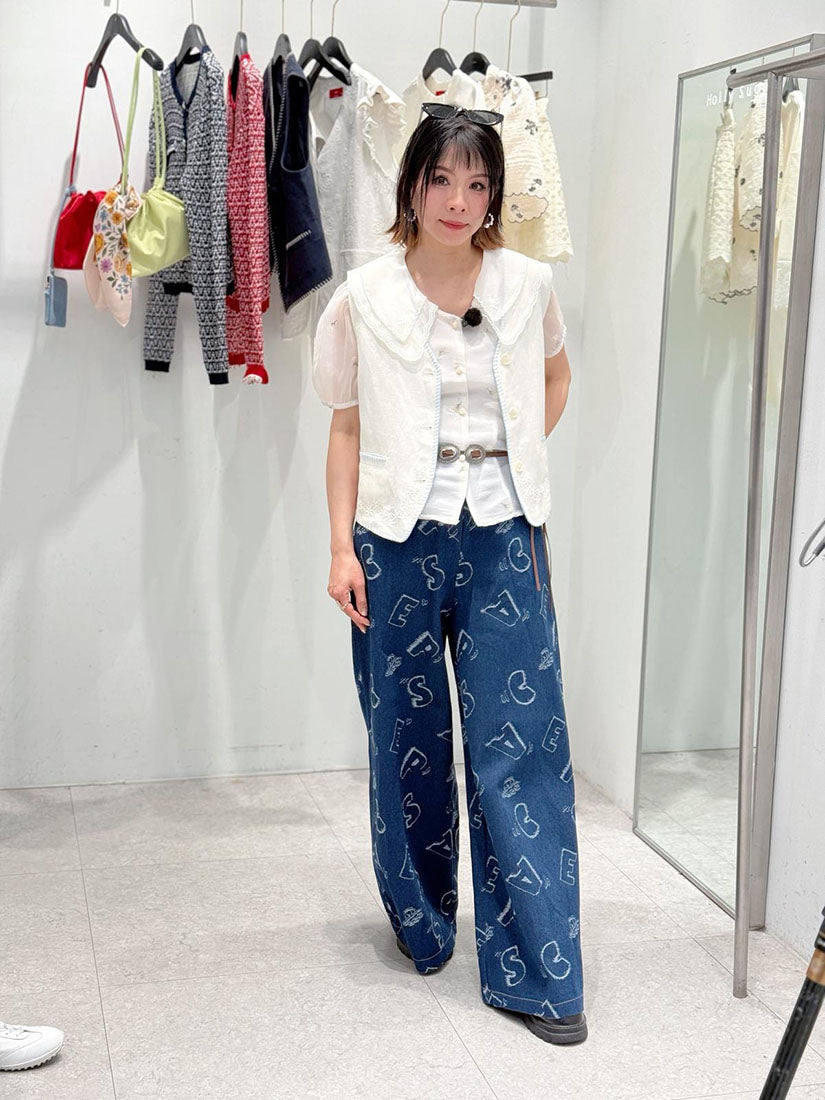 Antique Metallic Badge Suede String Belt (2 Colours)