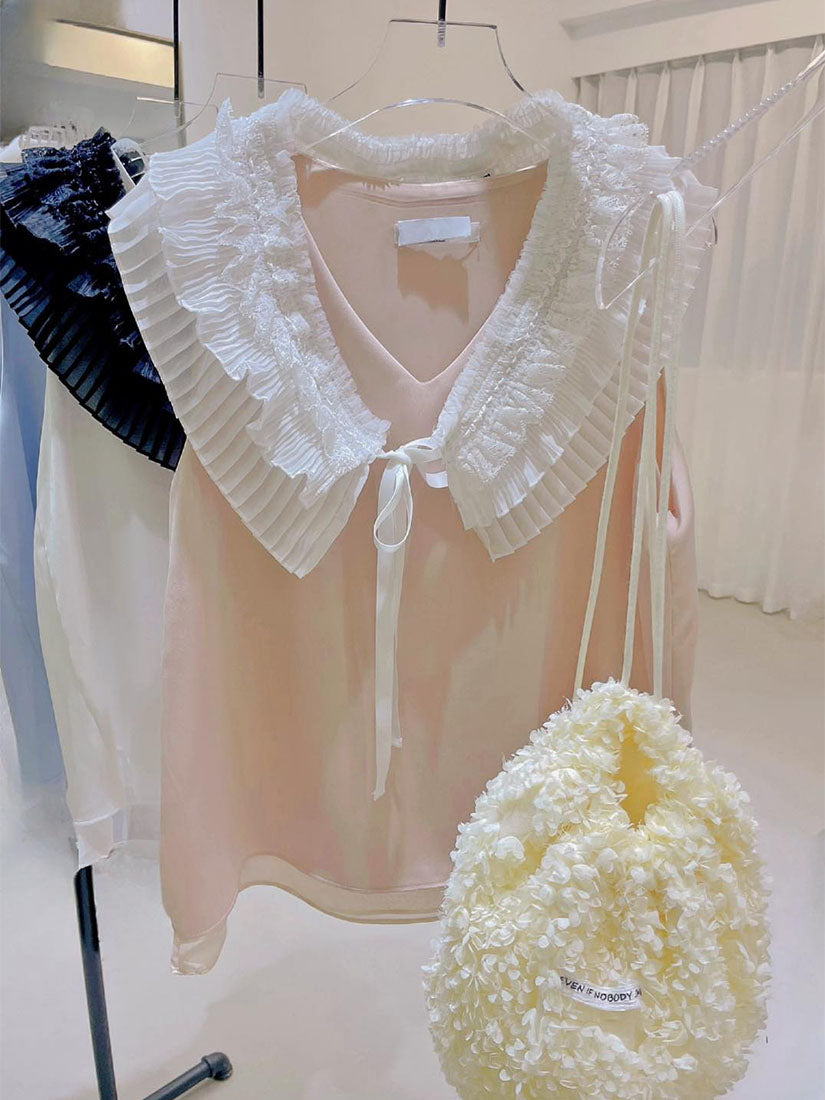 Ruffle Frill Lace Belt