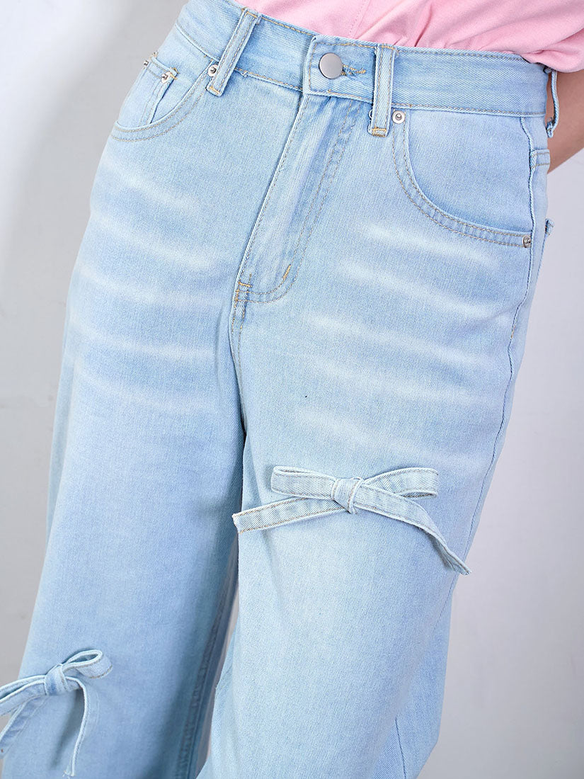 Bow Detail Jeans