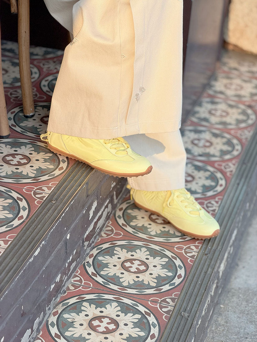 Clean Paneling Ballet Sneakers (3 Colours)