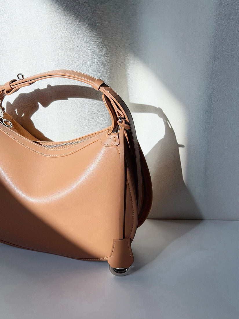 2 ways Saddle Crescent Shoulder Bag (2 Colours)