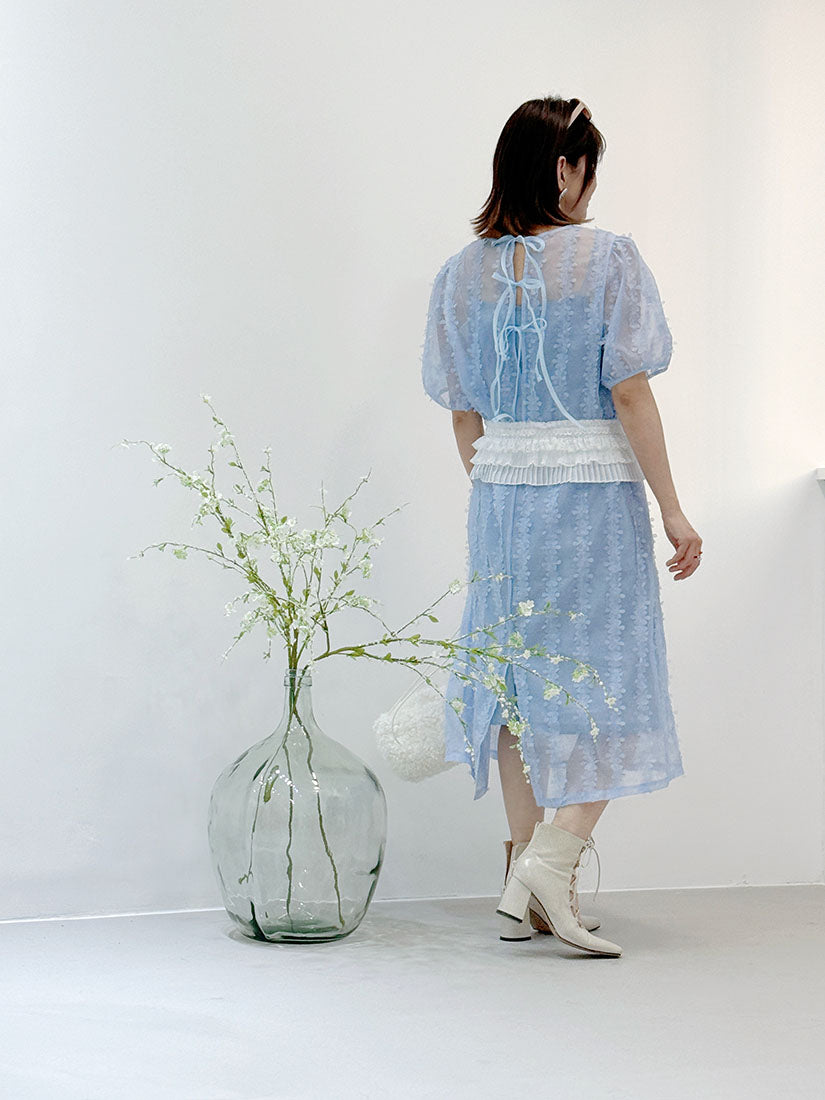 Ruffle Frill Lace Belt (2 Colours)