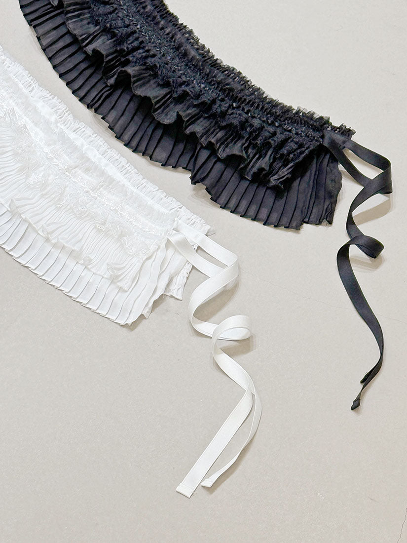 Ruffle Frill Lace Belt (2 Colours)