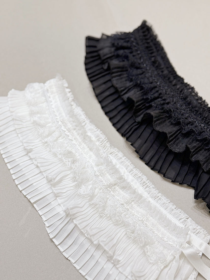 Ruffle Frill Lace Belt (2 Colours)
