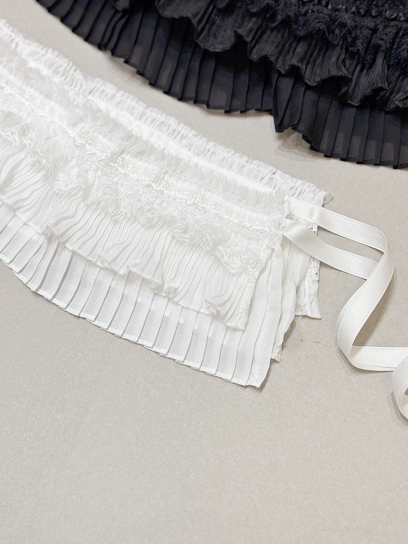 Ruffle Frill Lace Belt (2 Colours)