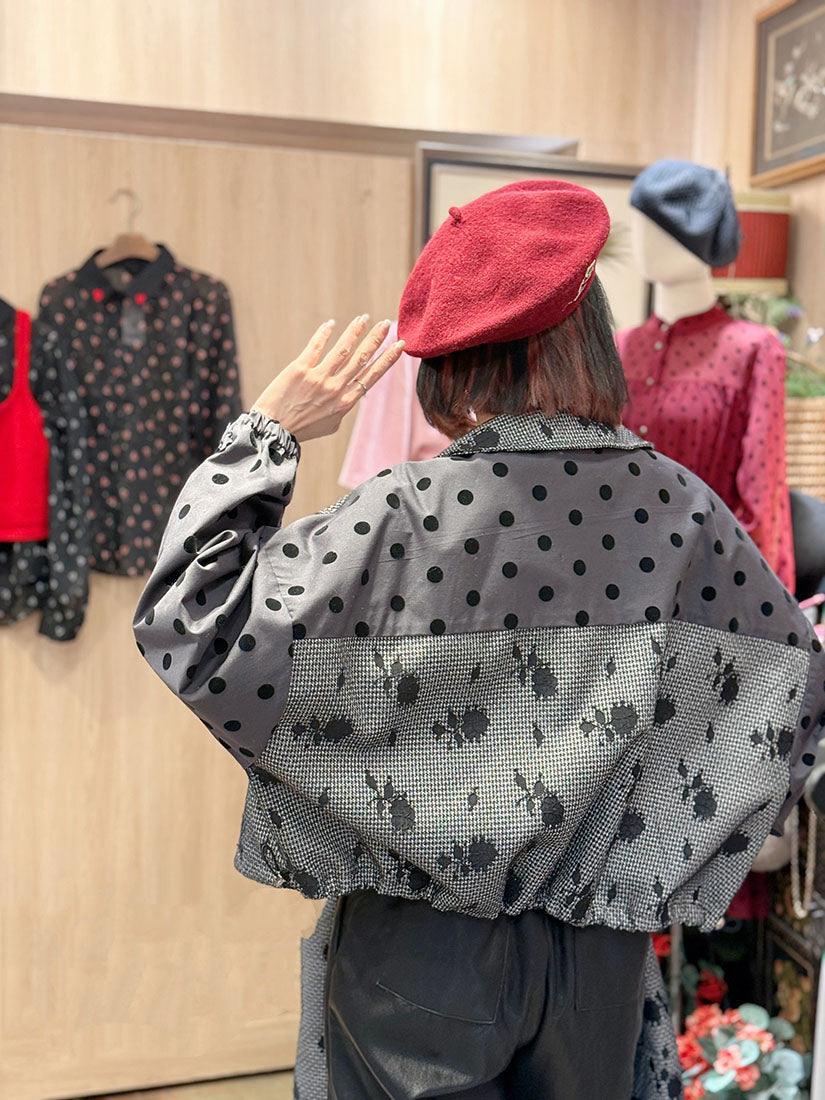 Embroidery Floral Pattern Ribbon Vest