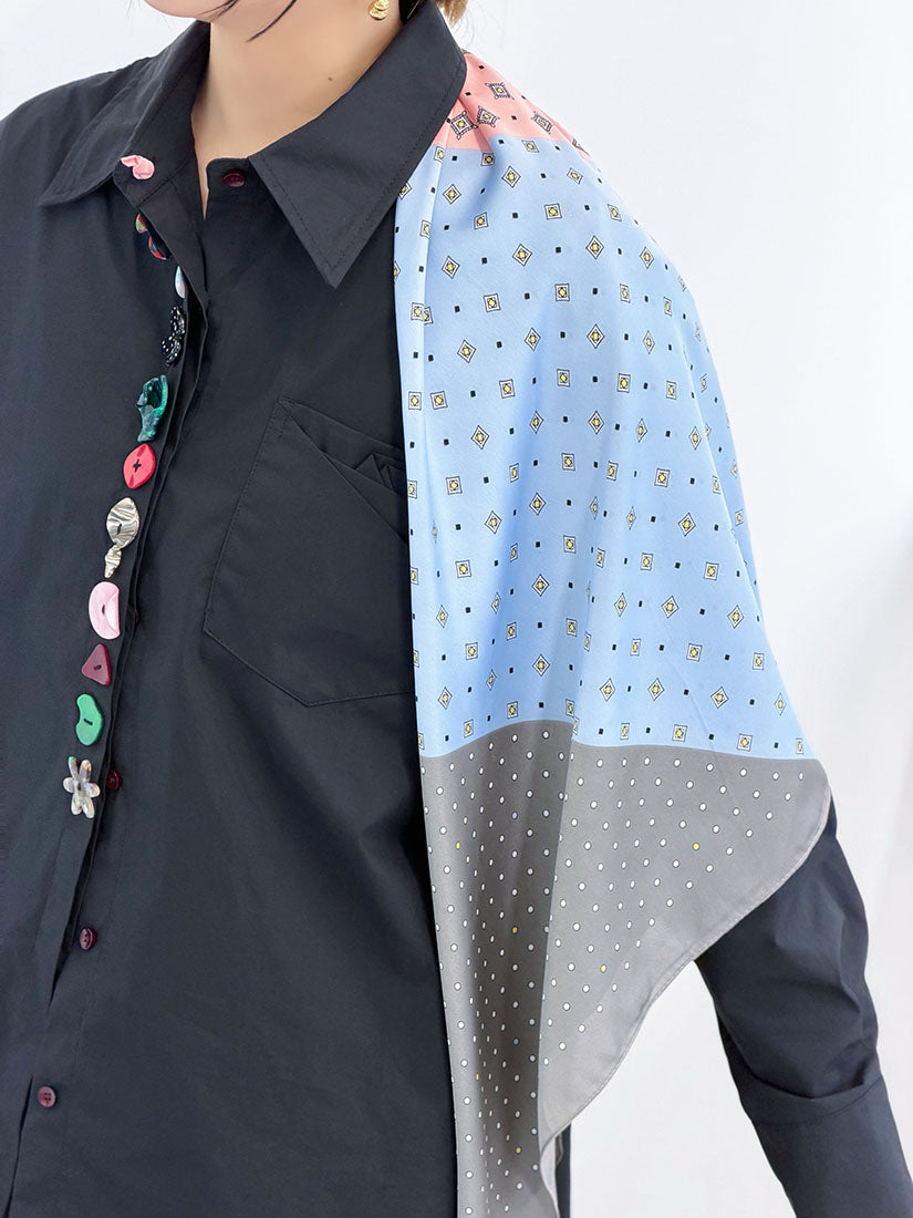 Geometric Printed Scarf (2 Colours)