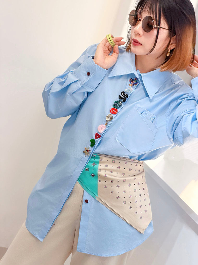 Geometric Printed Scarf (2 Colours)