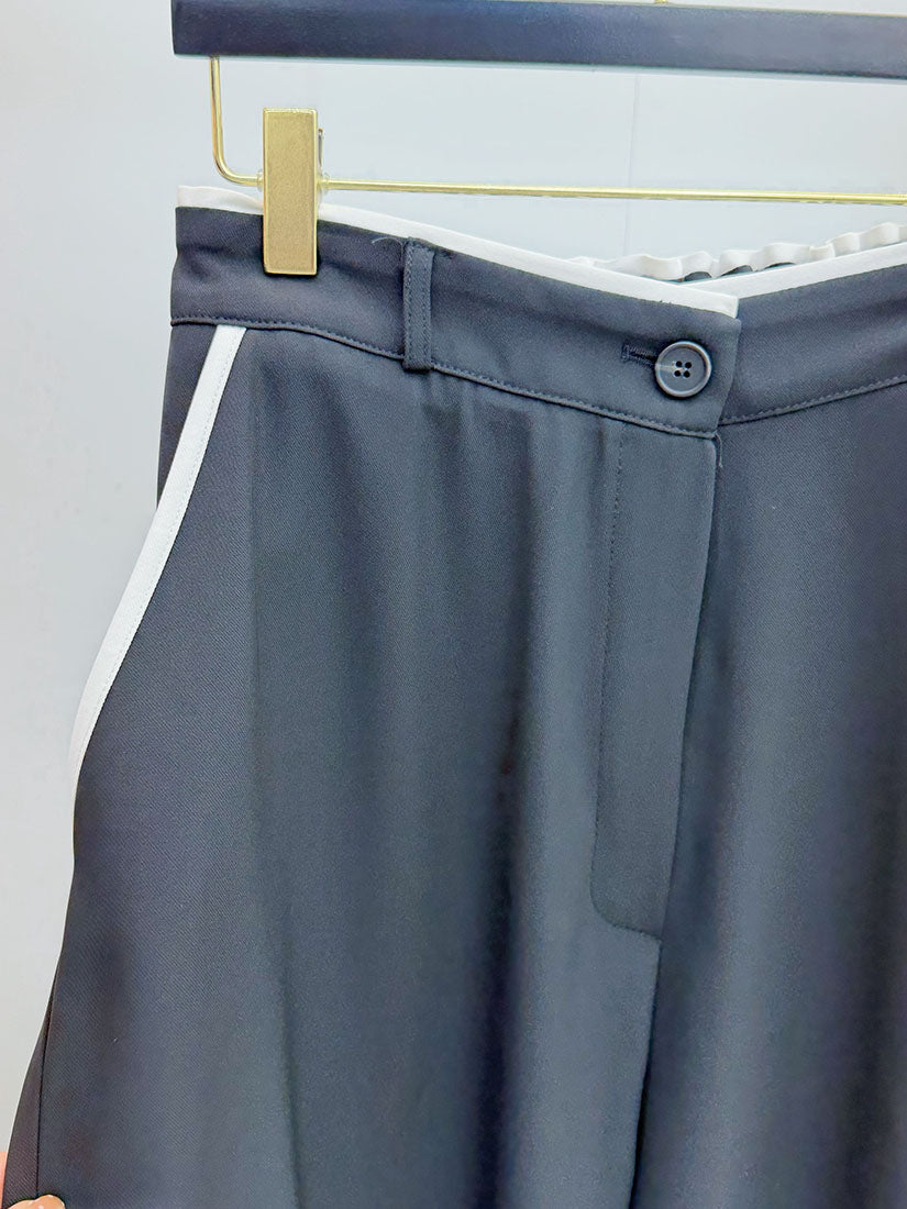 Contrast Piping Pants (2 Colours)