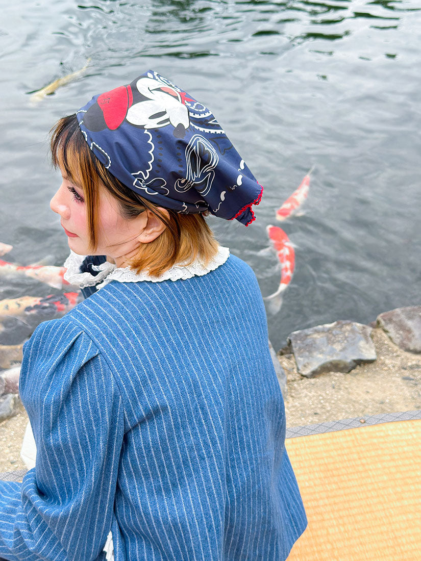 Mickey Mouse Printed Scarf (2 Colours)