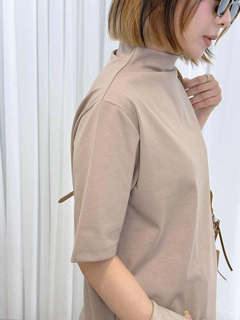 Mock Neck Basic Top (4 Colours)