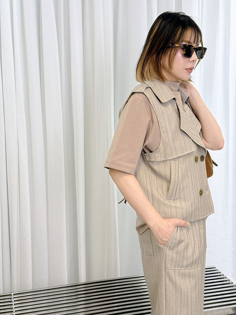 Striped Wide Leg Pants (3 Colours)