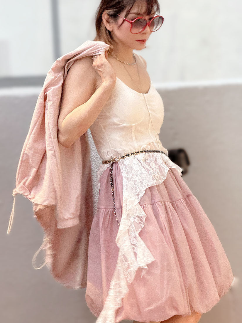 Lace Drape Bra Top (2 Colours)