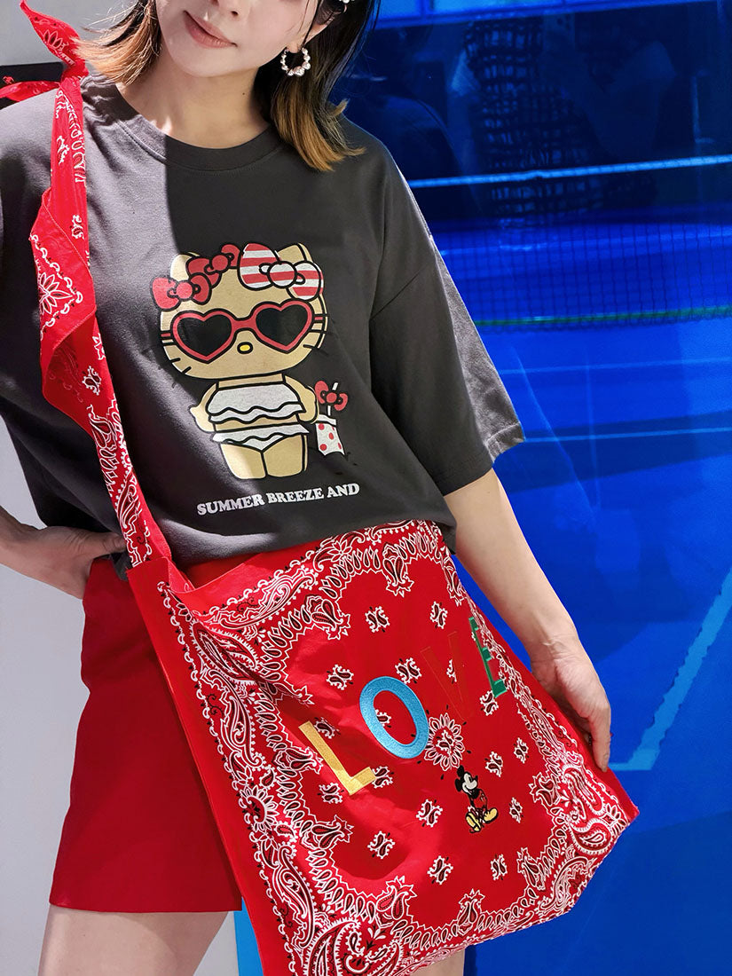 Mickey Love Scarf Bag (5 Colours)