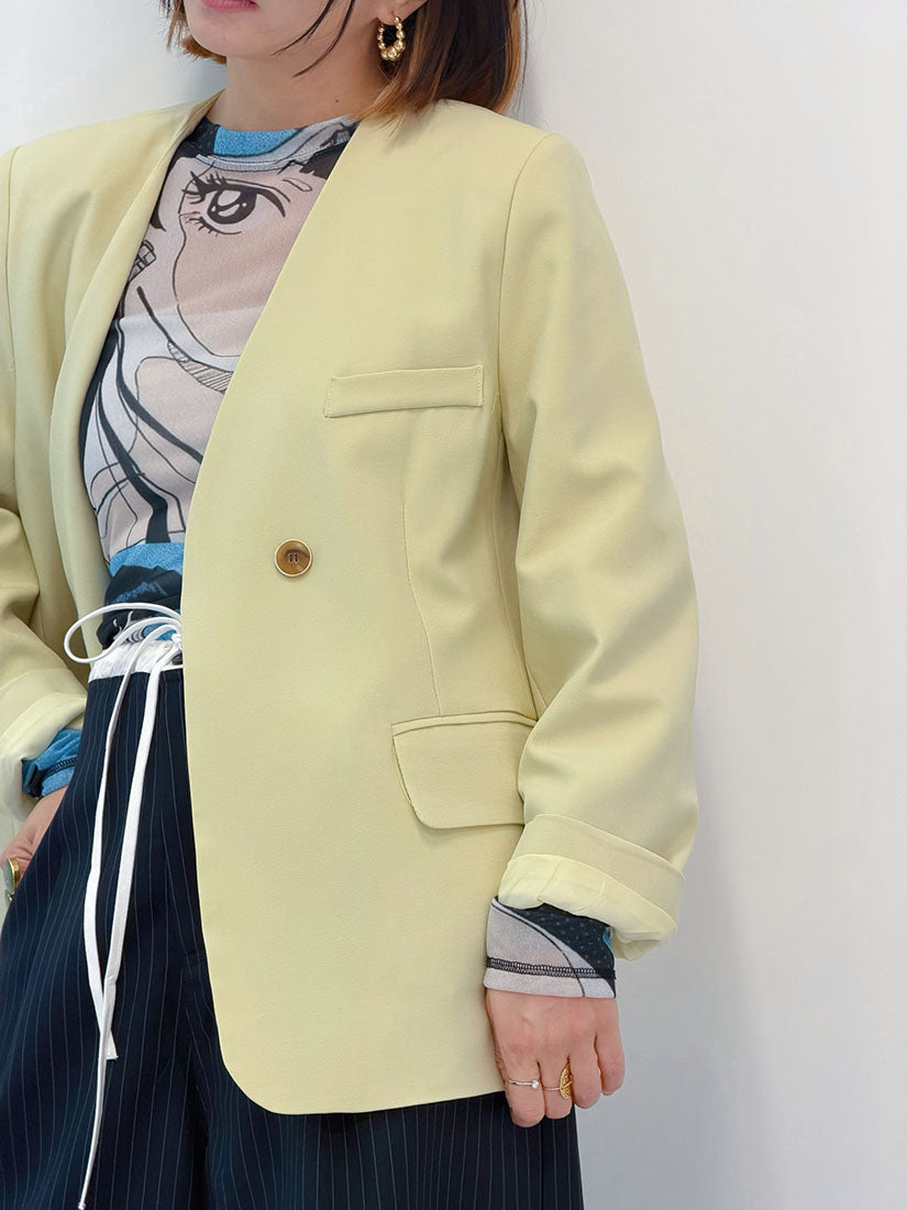 Comics Printed Mesh Top (2 Colours)