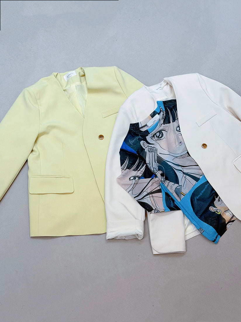 Comics Printed Mesh Top (2 Colours)