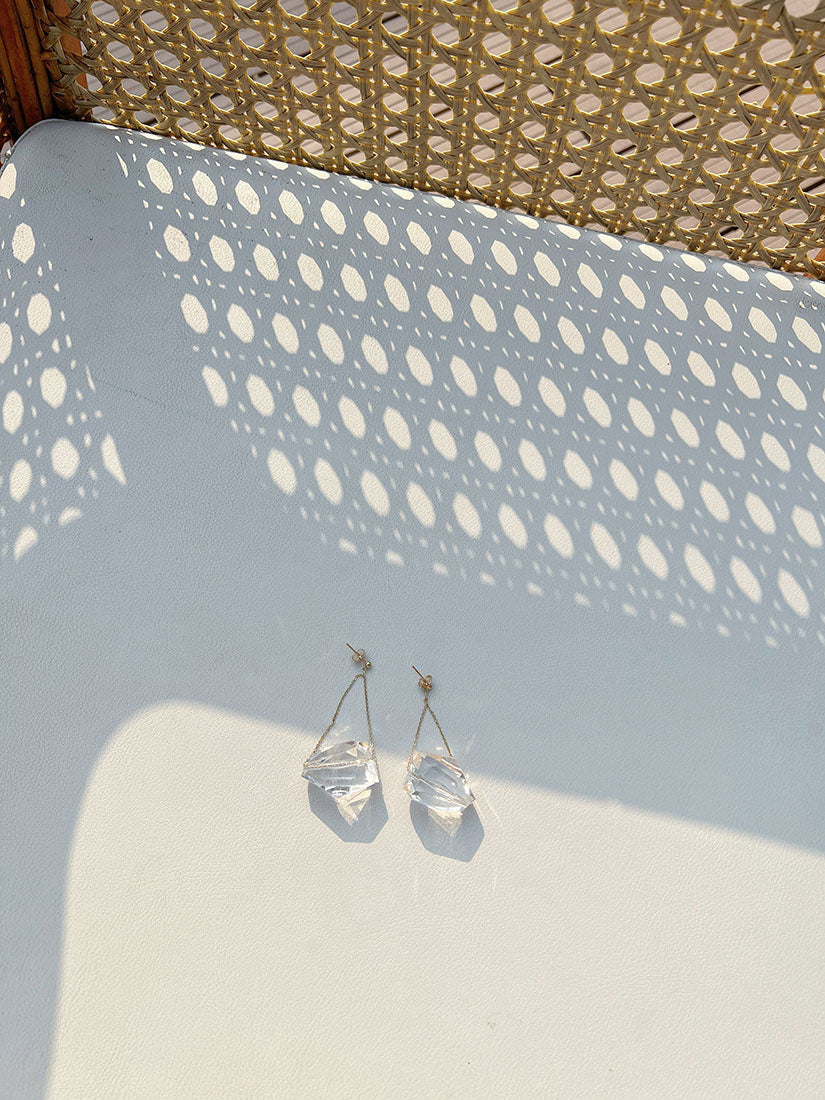 Crystal Drop Earrings