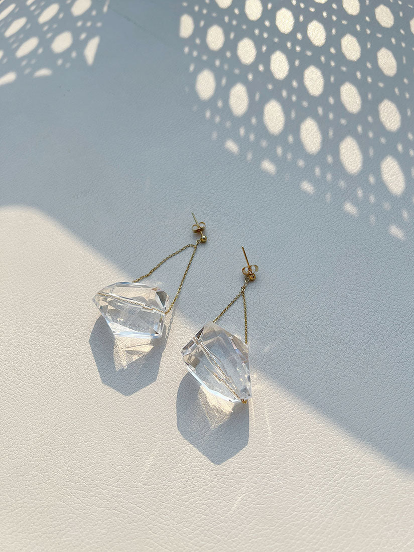 Crystal Drop Earrings