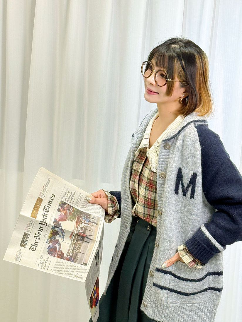 Mickey Mouse Colourblocked Cardigan (2 Colours)