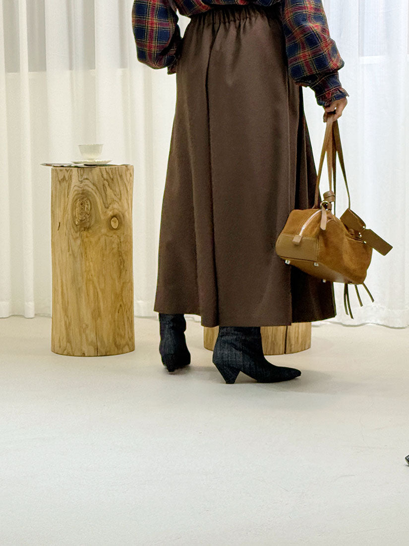 Wrap Front Pleated Culottes (2 Colours)