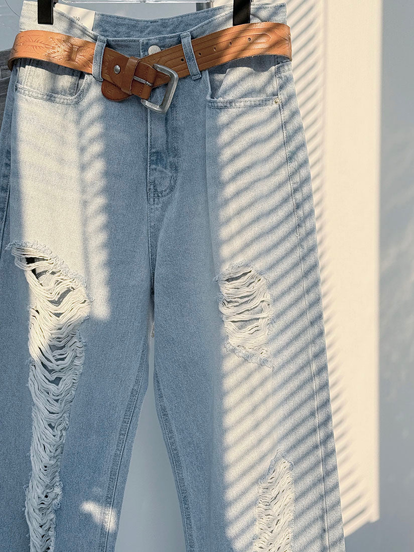 Distressed Jeans