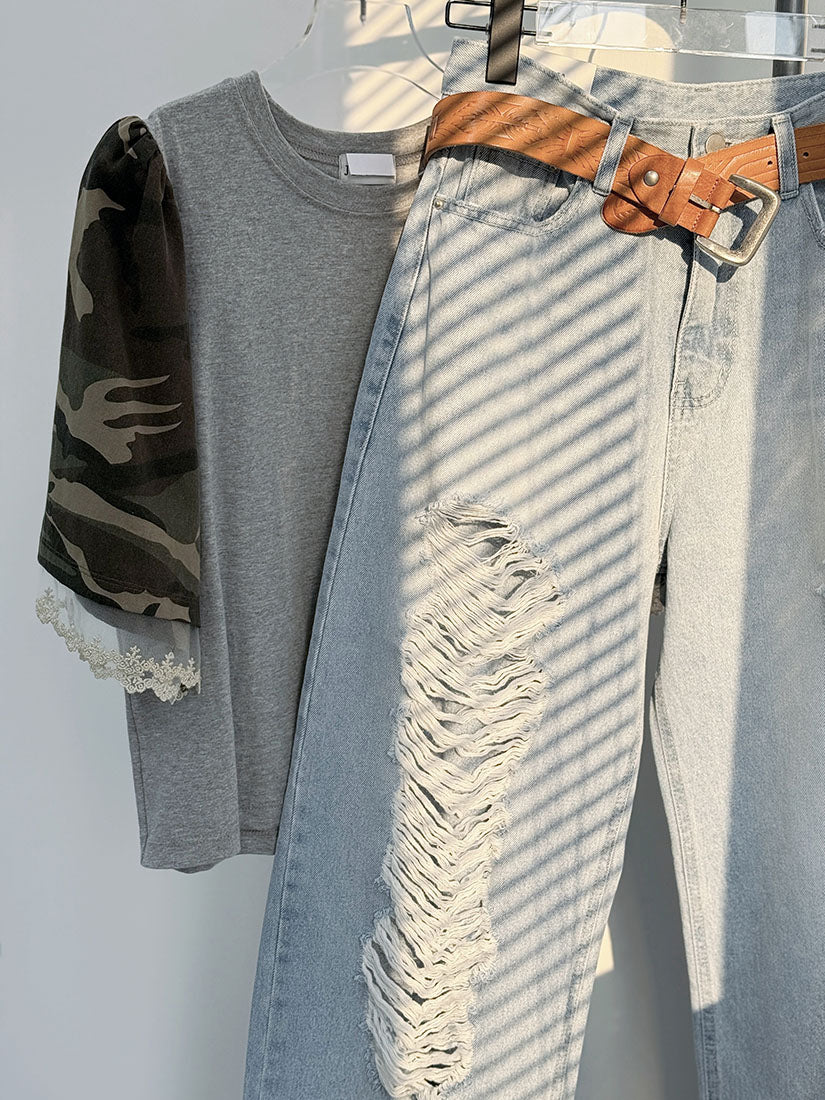 Distressed Jeans