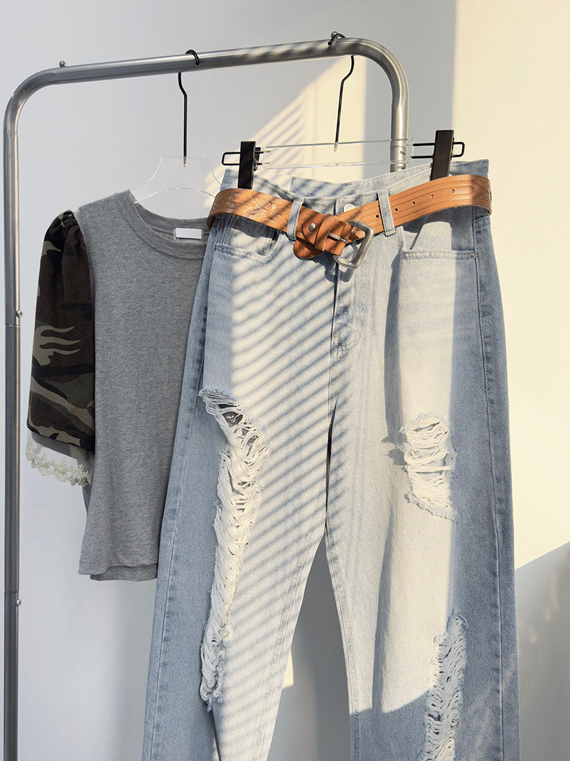 Distressed Jeans