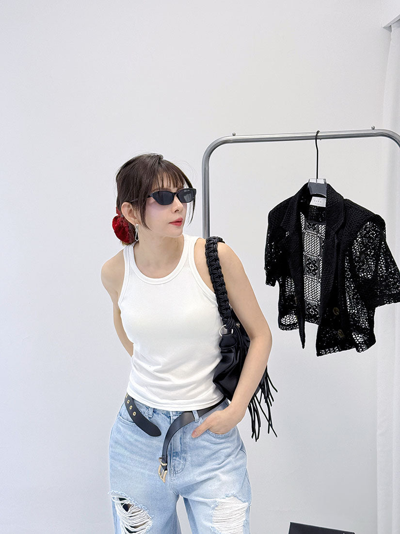 Rib Bra Tank Top (3 Colours)