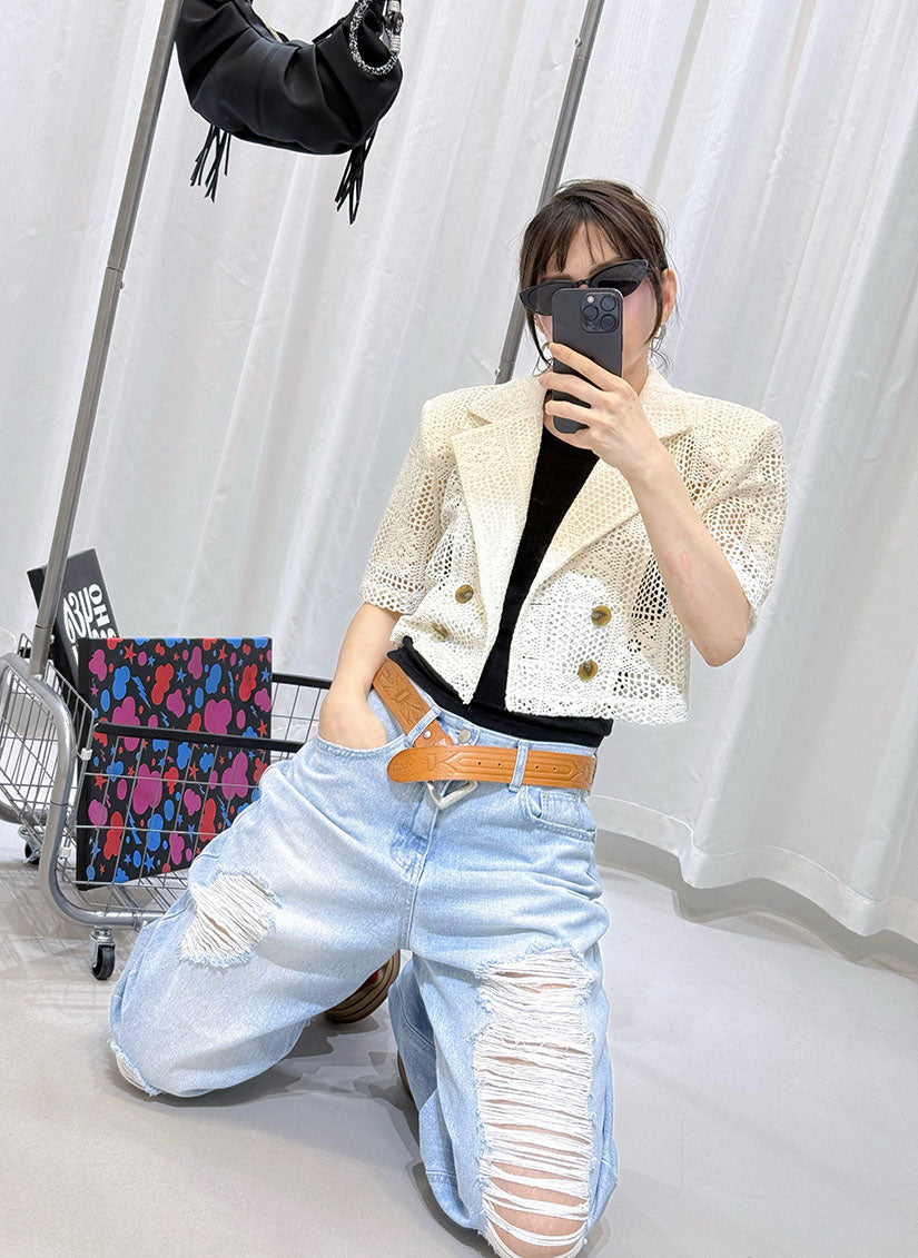 Distressed Jeans