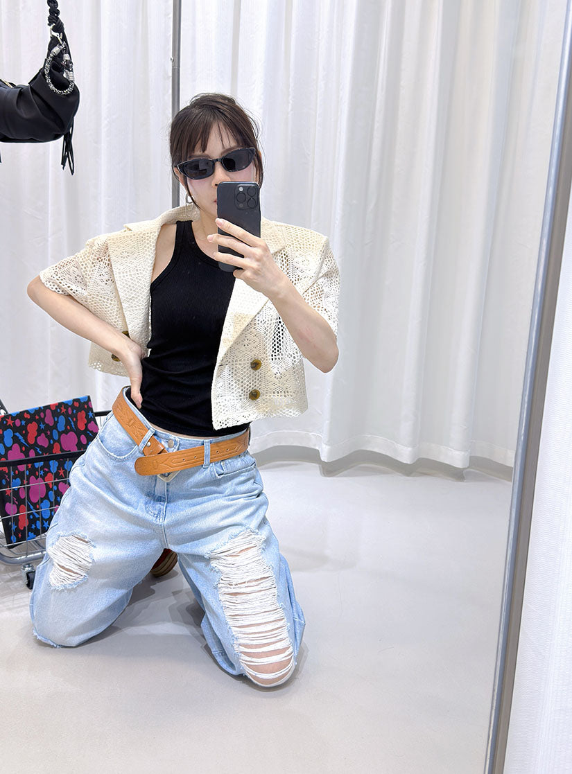 Distressed Jeans