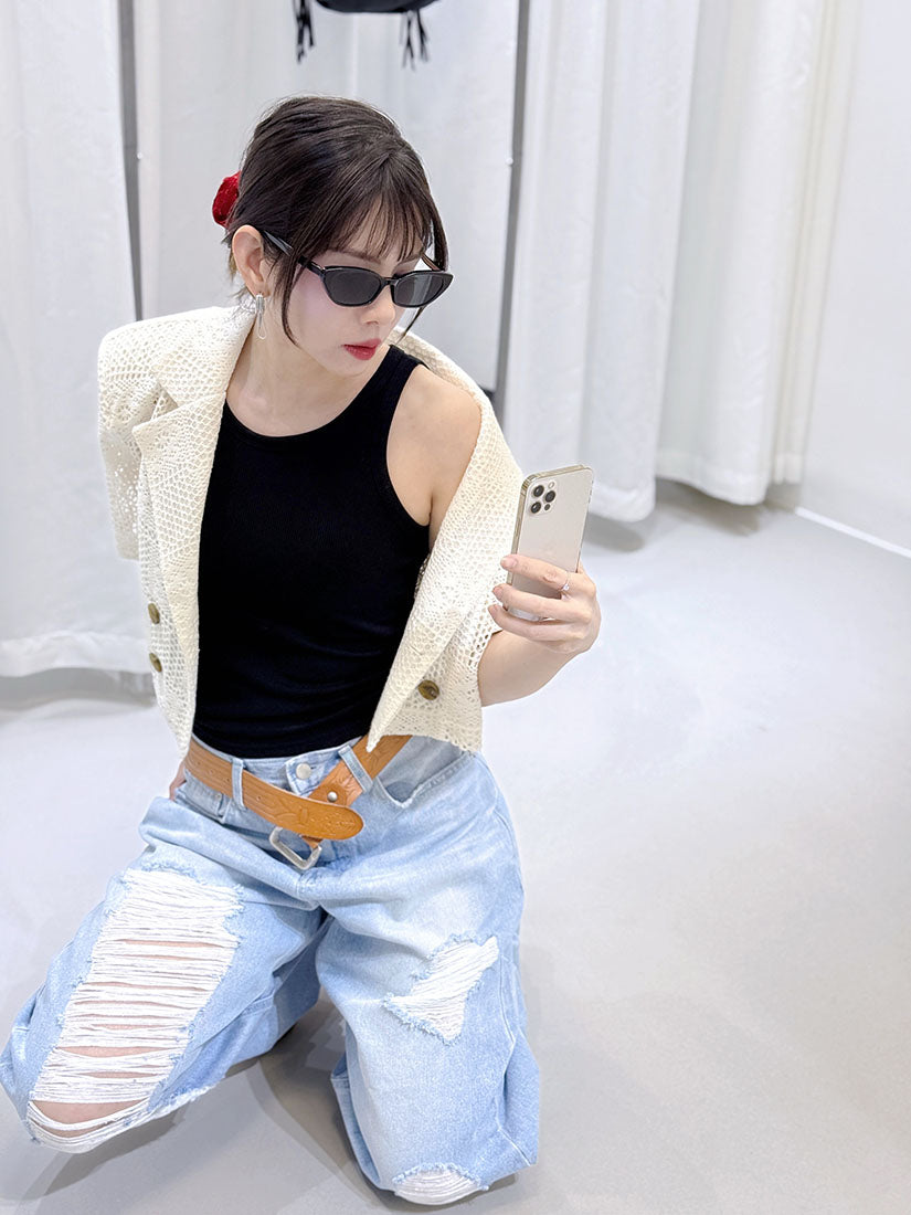 Rib Bra Tank Top (3 Colours)