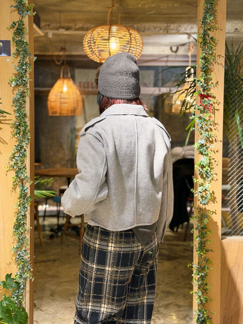 Floral Applique Fluffy Beanie (3 Colours)