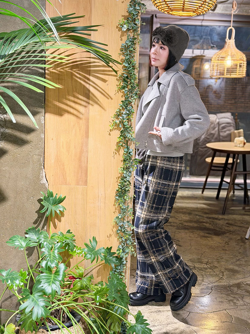 Floral Applique Fluffy Beanie (3 Colours)