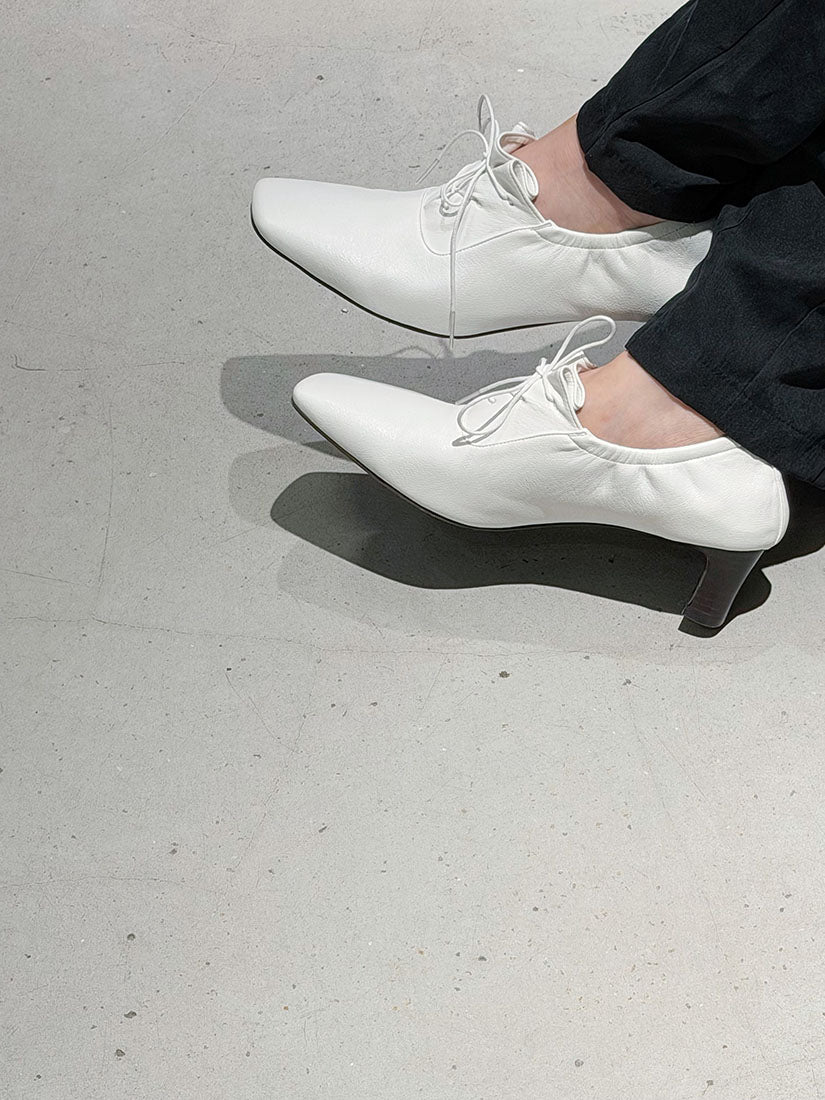 Square Toe Oxford Loafers Pumps (3 Colours)