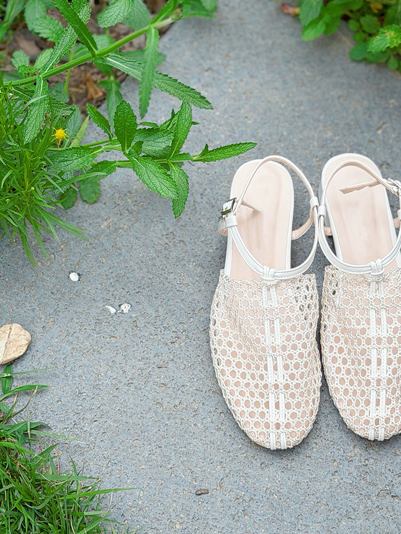Fishnet Sandals (3 Colours)