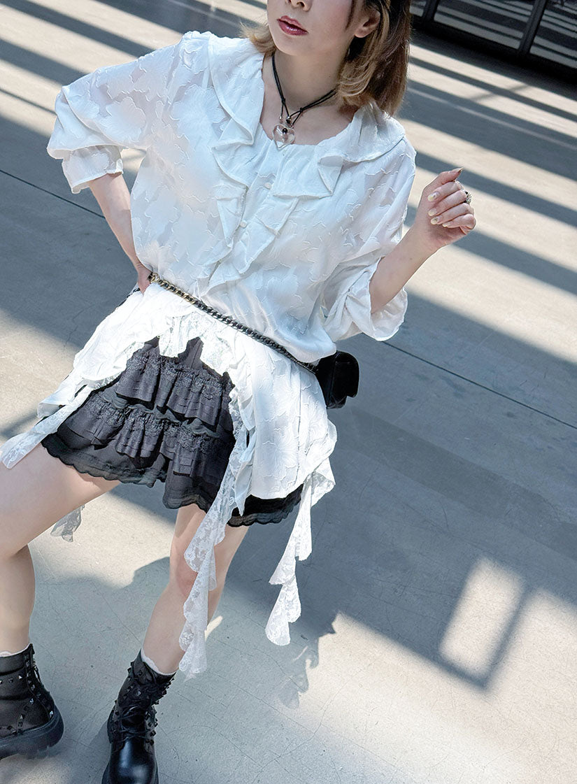 Lace Drape Bra Top (2 Colours)