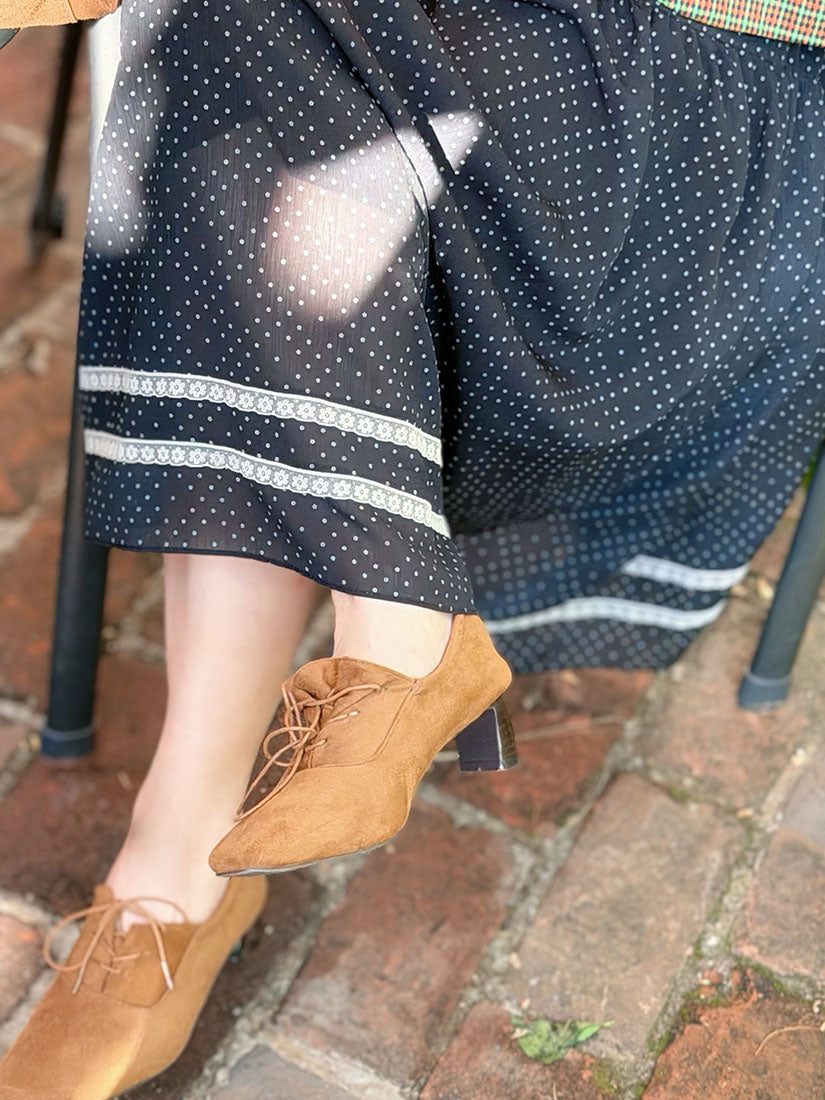 Polka Dot Midi Dress (2 Colours)