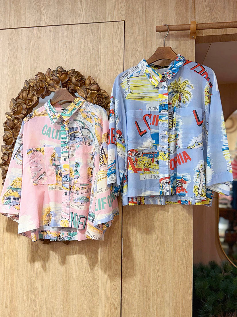 California Printed Shirt(2 Colours)