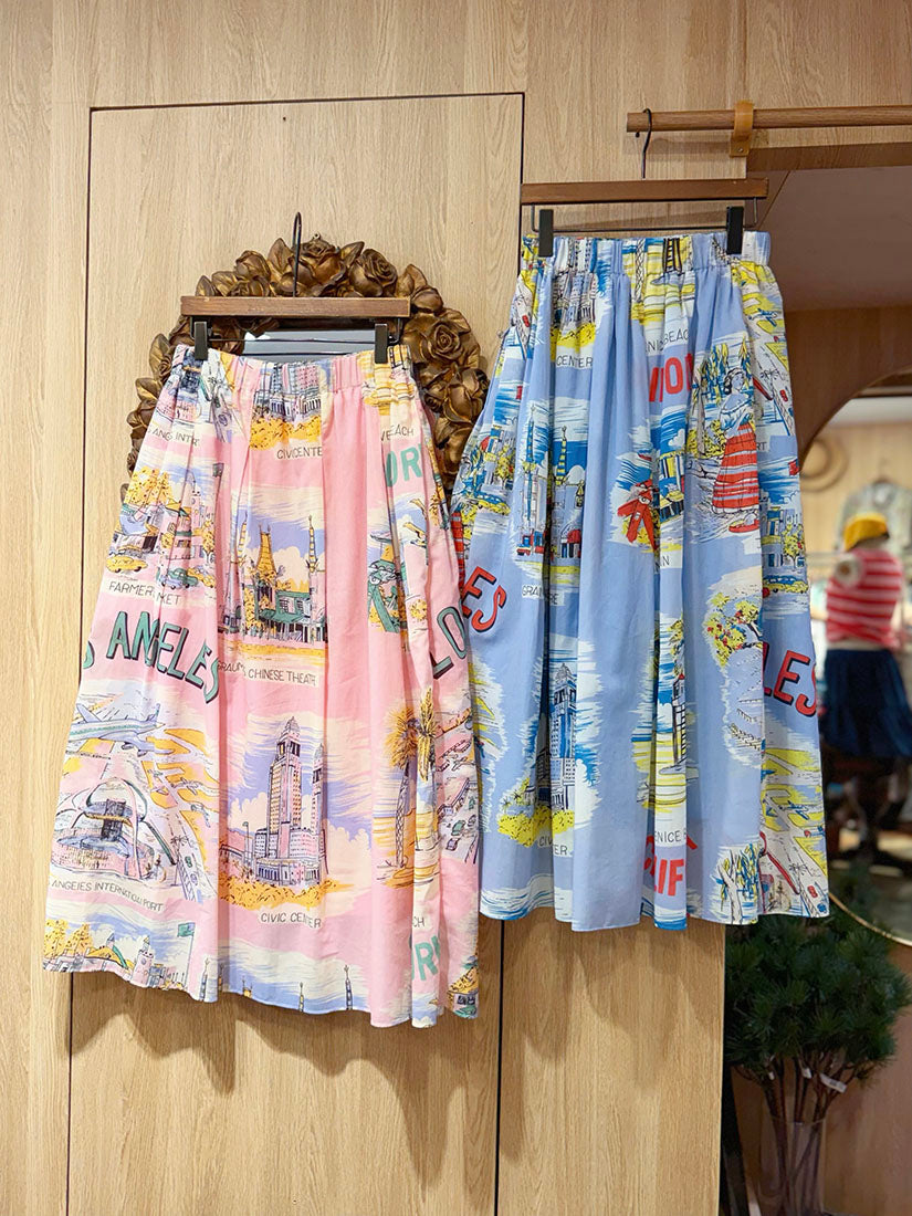 California Printed Skirt(2 Colours)