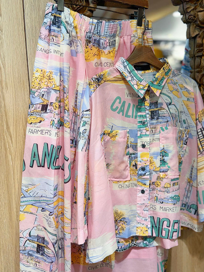 California Printed Shirt(2 Colours)