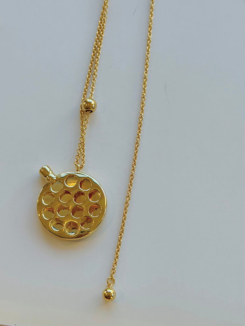 Gold Pendant Long Necklace (2 Styles)
