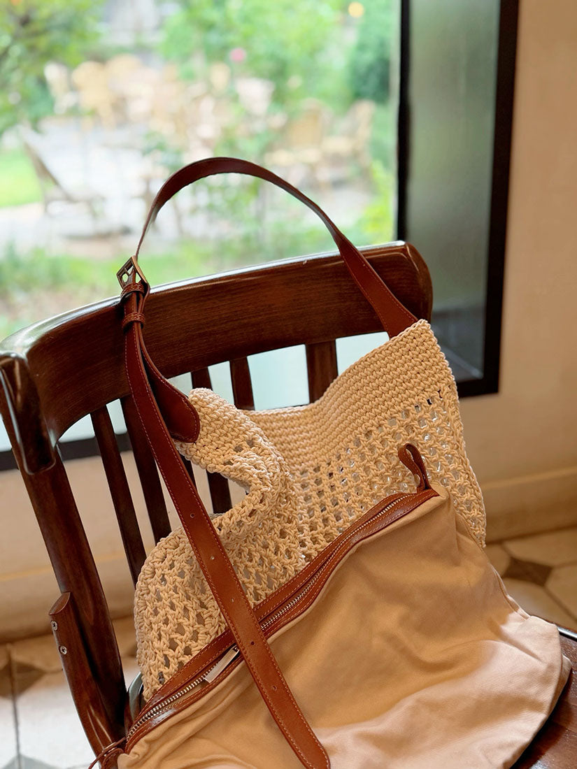 Crochet Net Shoulder Bag