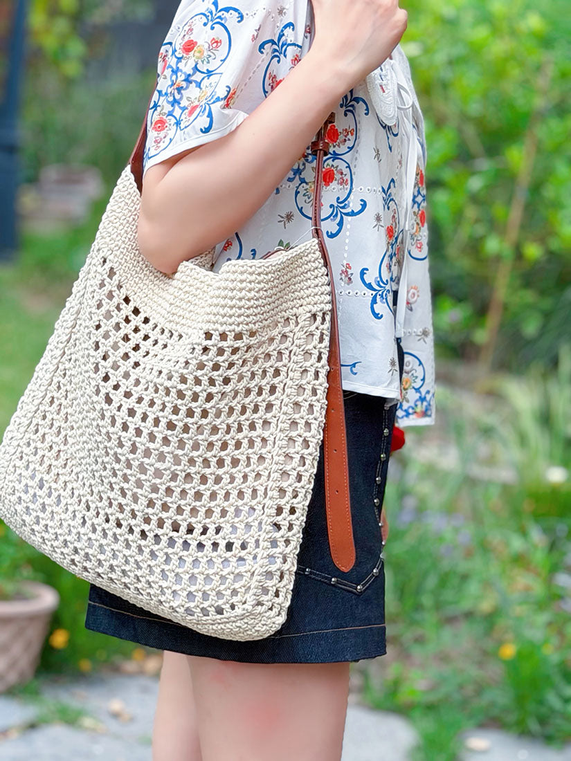 Crochet Net Shoulder Bag