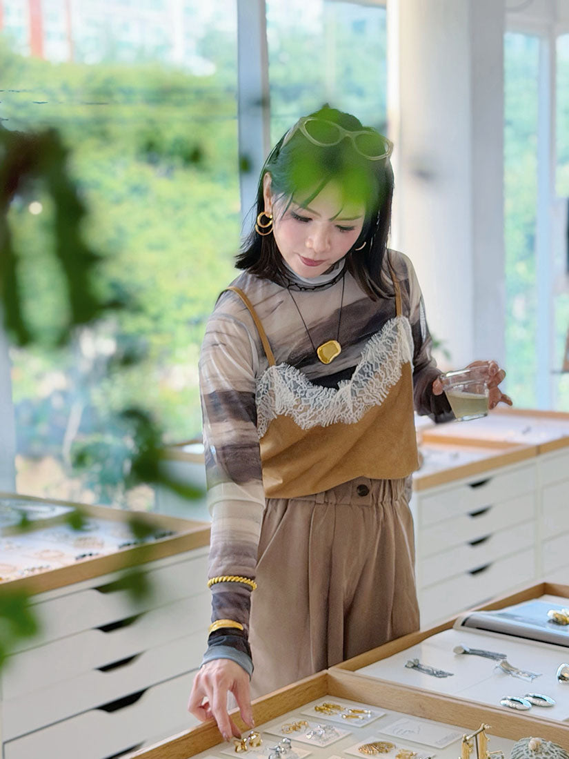 Earthy Gold Statement (2 Styles)