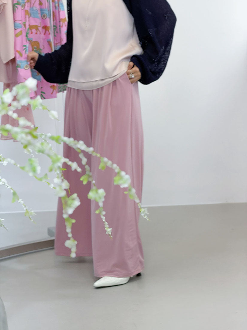 Stretchy Pleated Supersoft Pants (4 Colours)