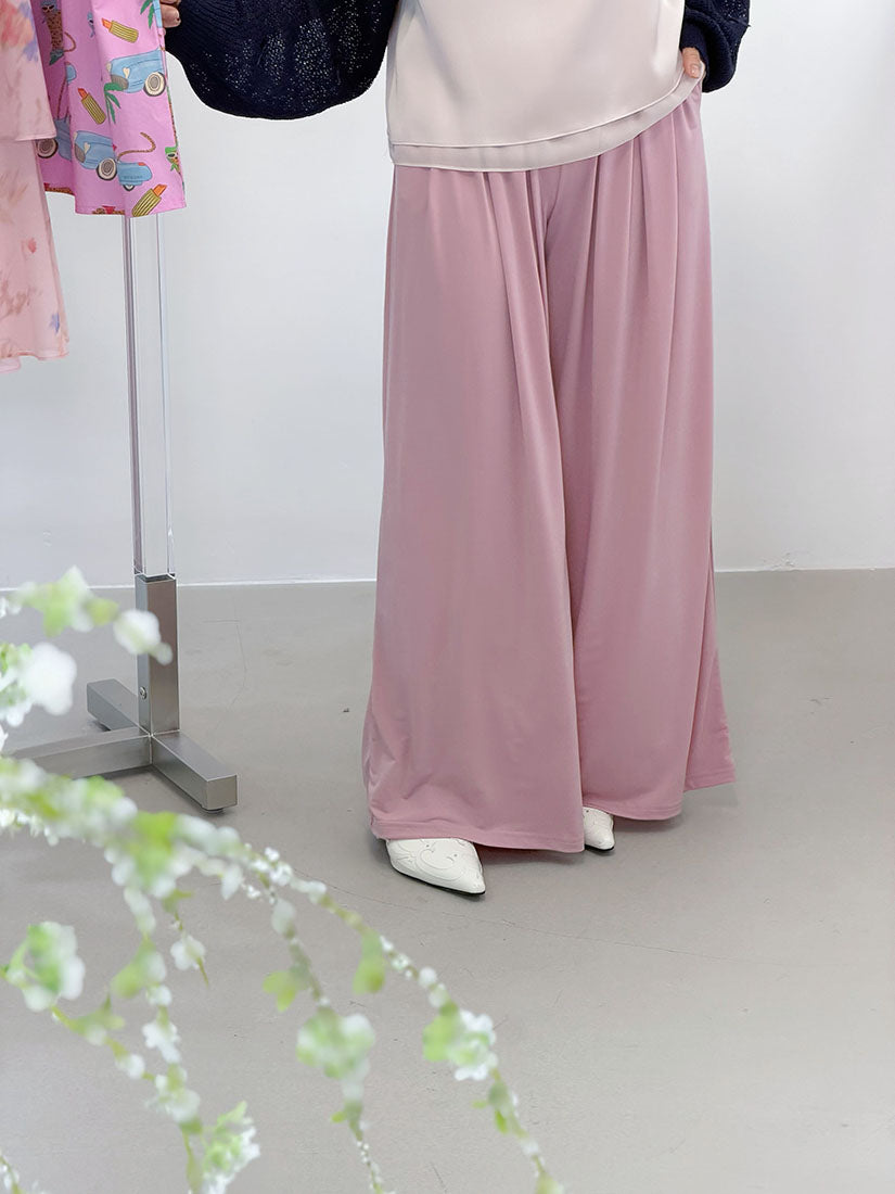 Stretchy Pleated Supersoft Pants (4 Colours)