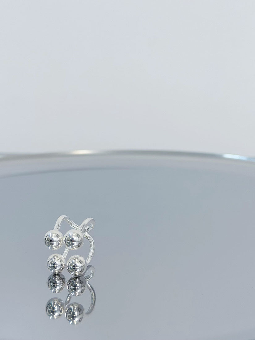 Silver Bubbles Ring