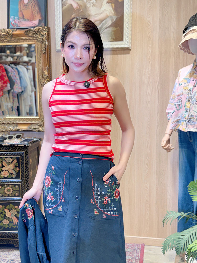 Striped Tank Top (3 Colours)
