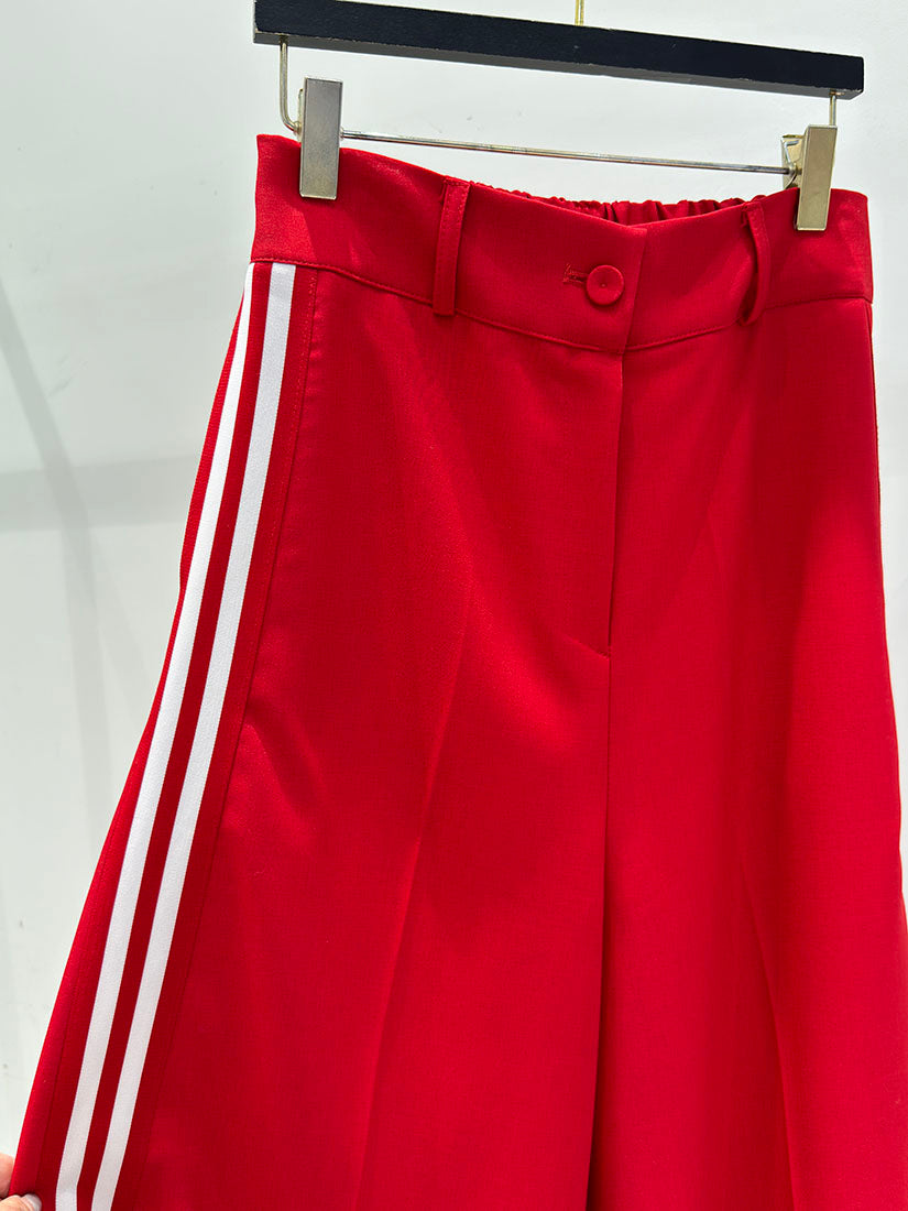 Crimson Stride Pants