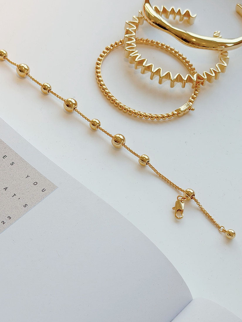 Delicate Golden Bangle (3 Styles)